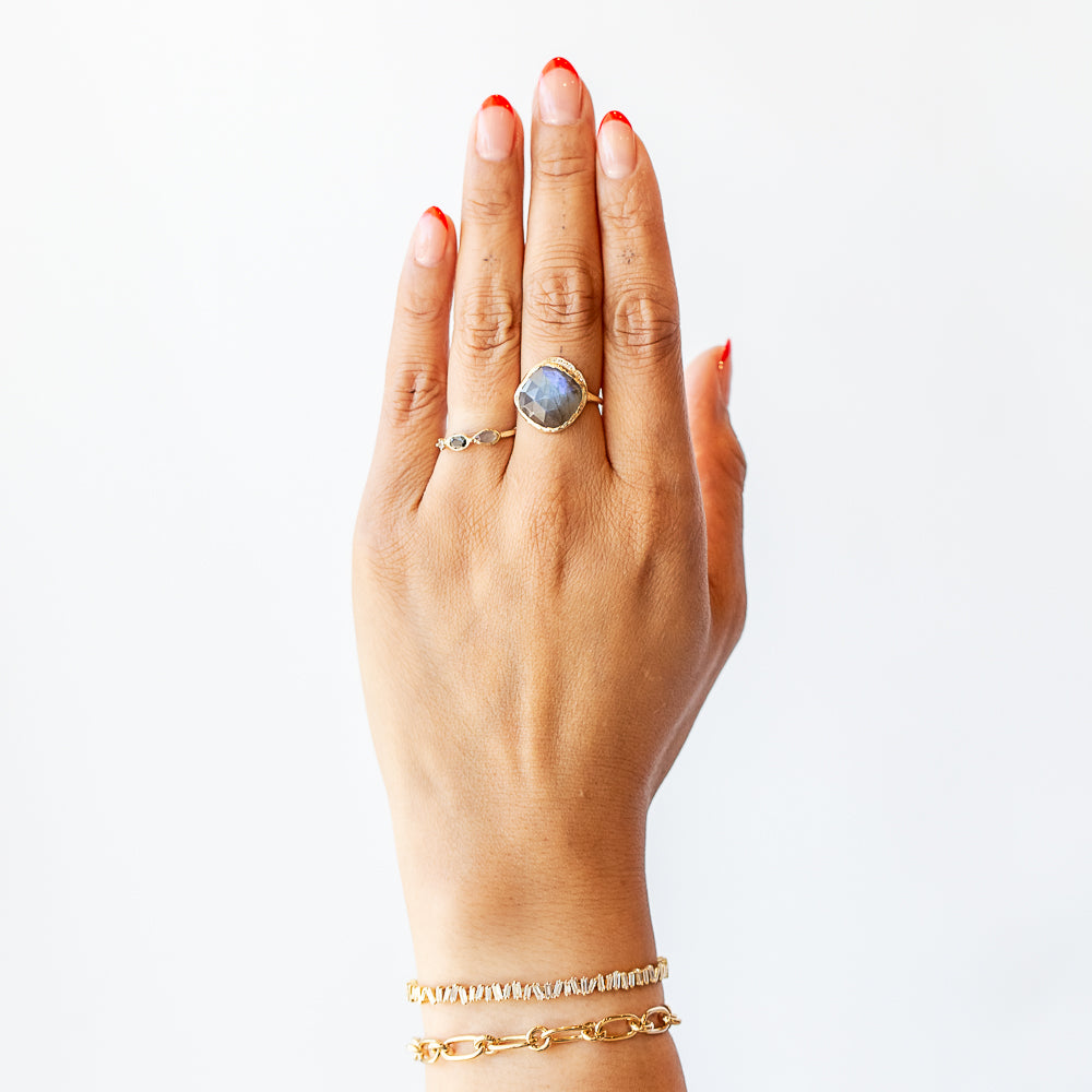 Labradorite Cove Ring