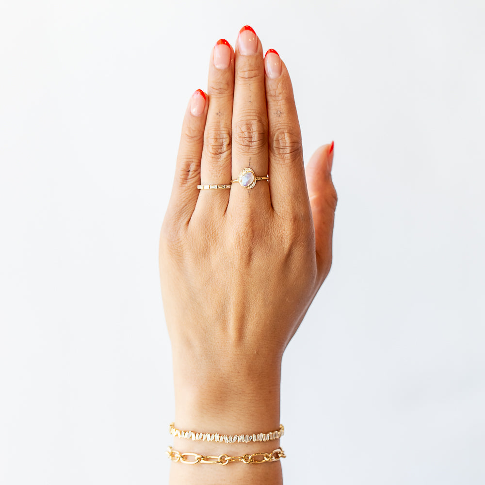 Oasis Moonstone Ring