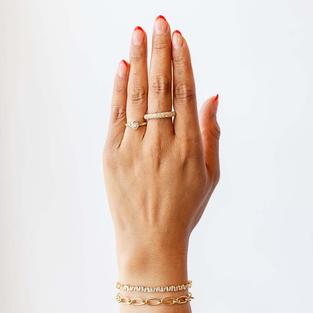 Leda Cobblestone Ring