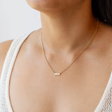 Diamond Monet Necklace
