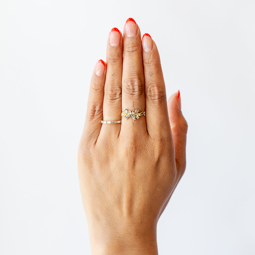 Sophie d'Agon | Camélia Ring 1, Givre