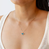 Kingman Turquoise Rising Sol Necklace