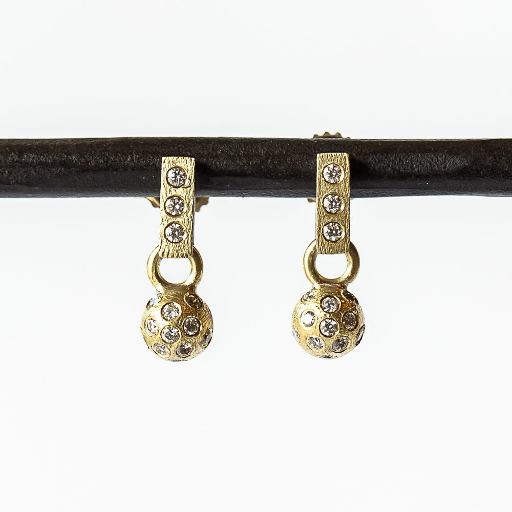 Ceres Diamond Drop Earrings