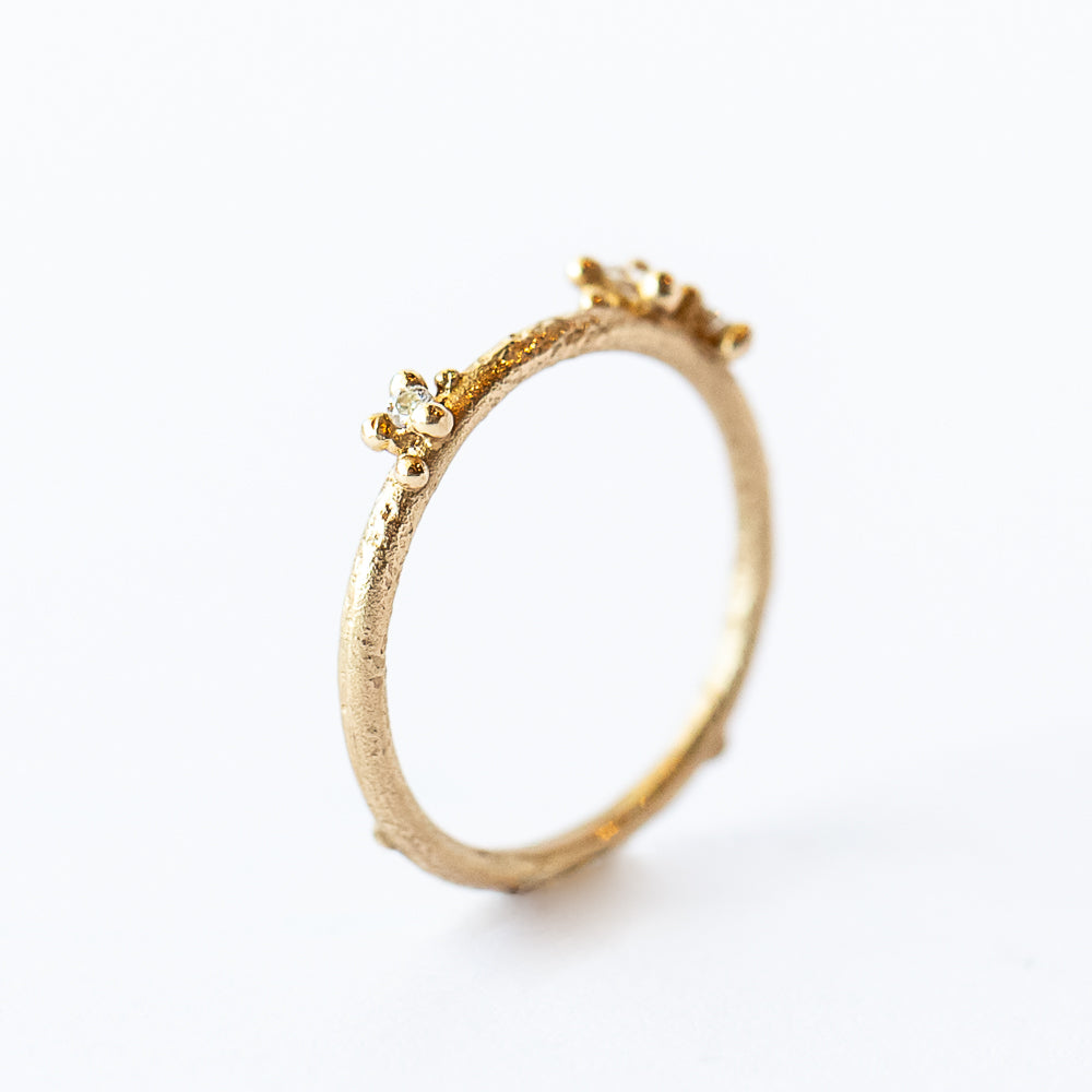 Asymmetric Diamond Band with Granules