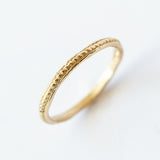 Single Beaded Wedding Band