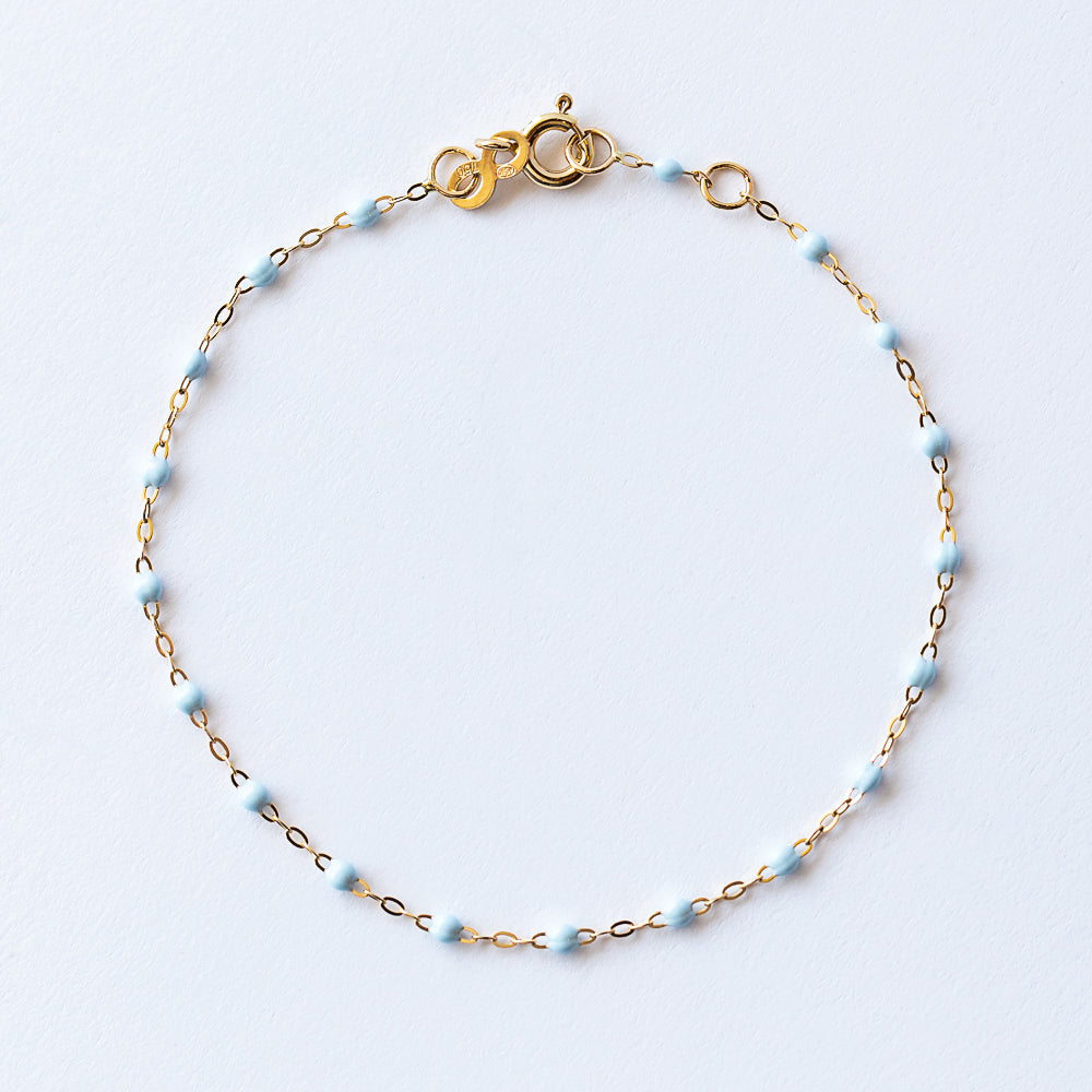 Classic Gigi Bracelet, Baby Blue