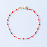 Classic Gigi Bracelet, Coral
