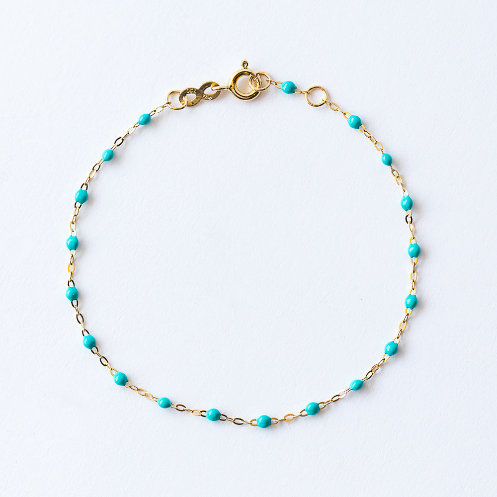 Classic Gigi Bracelet, Turquoise Green