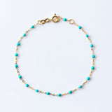 Classic Gigi Bracelet, Turquoise Green