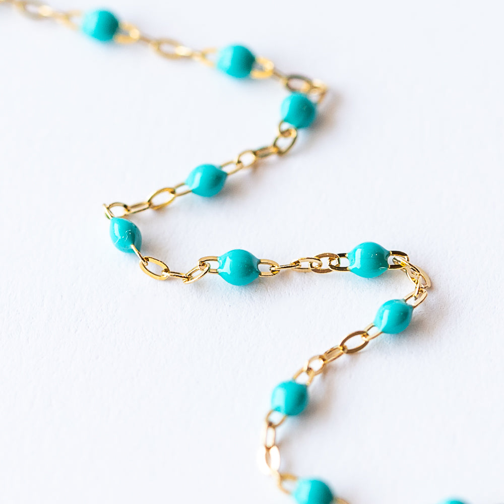 Classic Gigi Bracelet, Turquoise Green