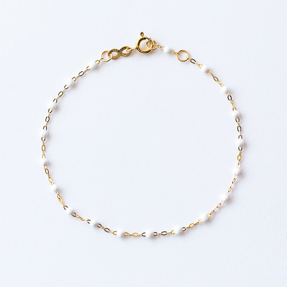 Classic Gigi Bracelet, White