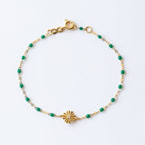 Classic Gigi Clover Lumière Bracelet, Emerald
