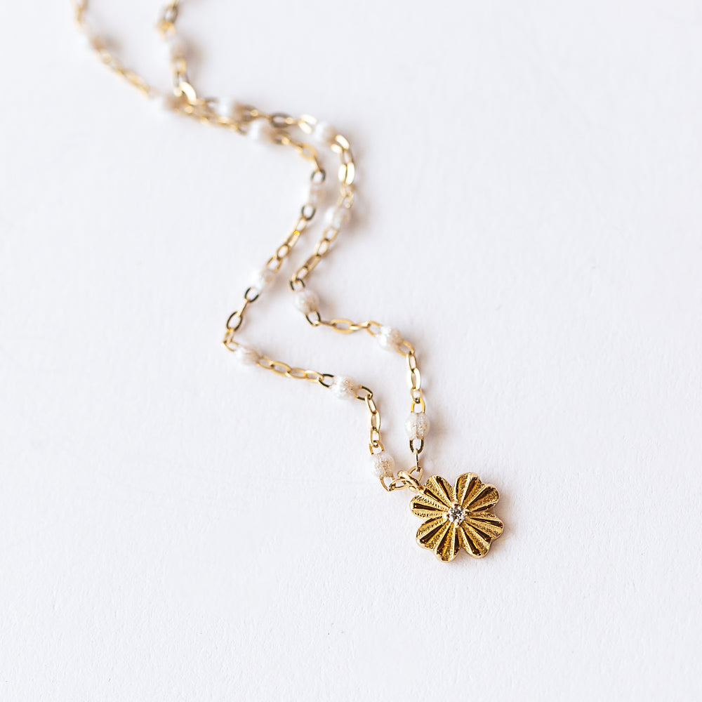 Classic Gigi Clover Lumiere Necklace, Opal