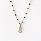 Classic Lucky Diamond Letter S Charm