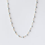 Classic Gigi Necklace, Baby Blue
