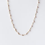Classic Gigi Necklace, Baby Pink