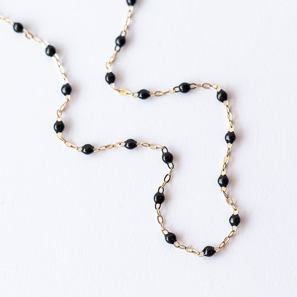 Classic Gigi Necklace, Black
