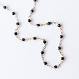 Classic Gigi Necklace, Black