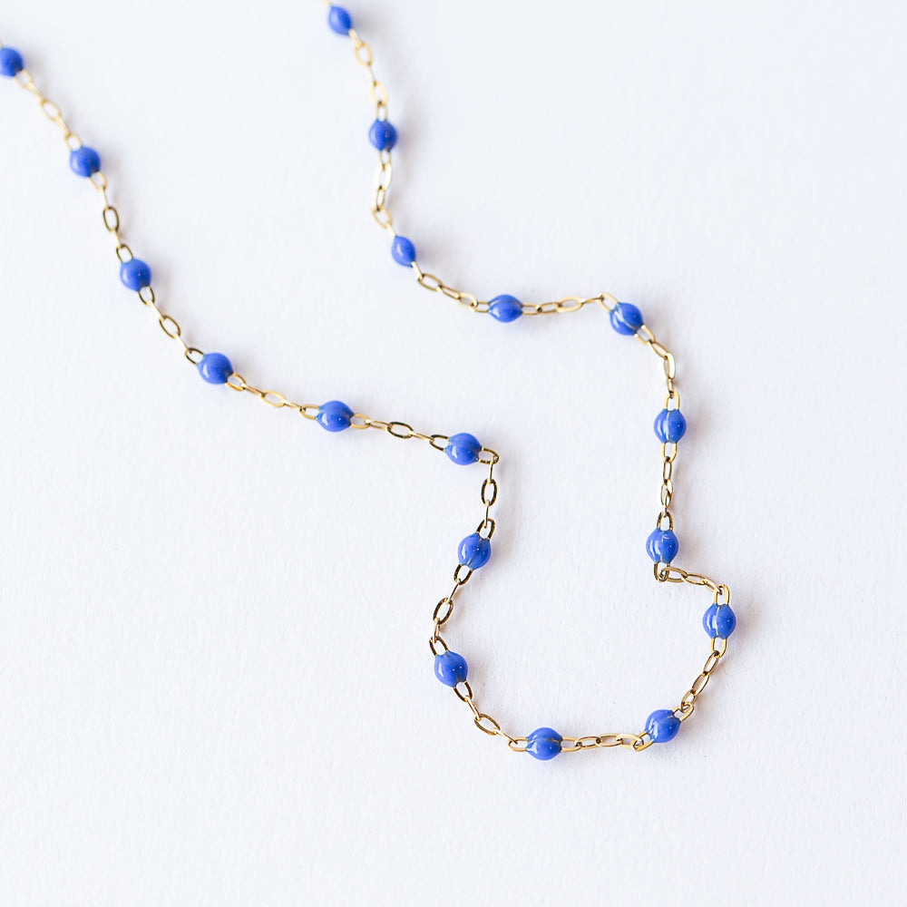 Classic Gigi Necklace, Bleuet