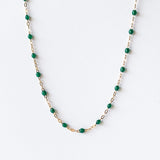 Classic Gigi Necklace, Emerald