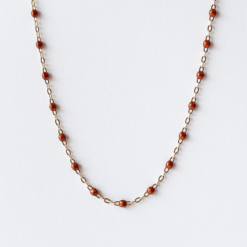Classic Gigi Necklace, Fauve