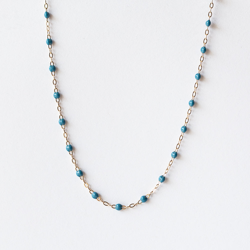 Classic Gigi Necklace, Jeans