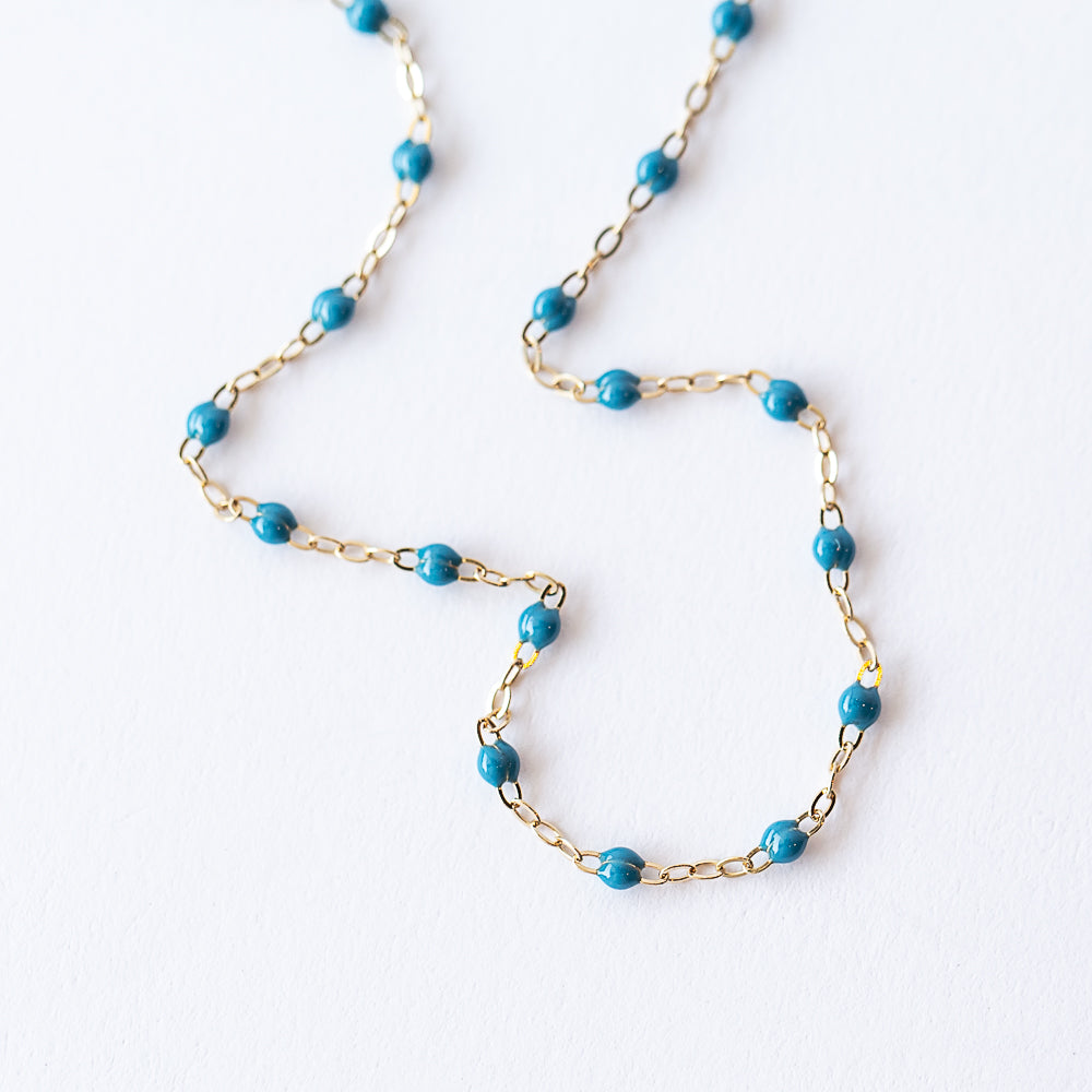 Classic Gigi Necklace, Jeans