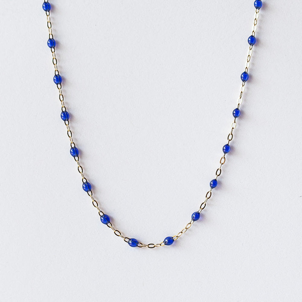 Classic Gigi Necklace, Lapis