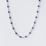 Classic Gigi Necklace, Lapis