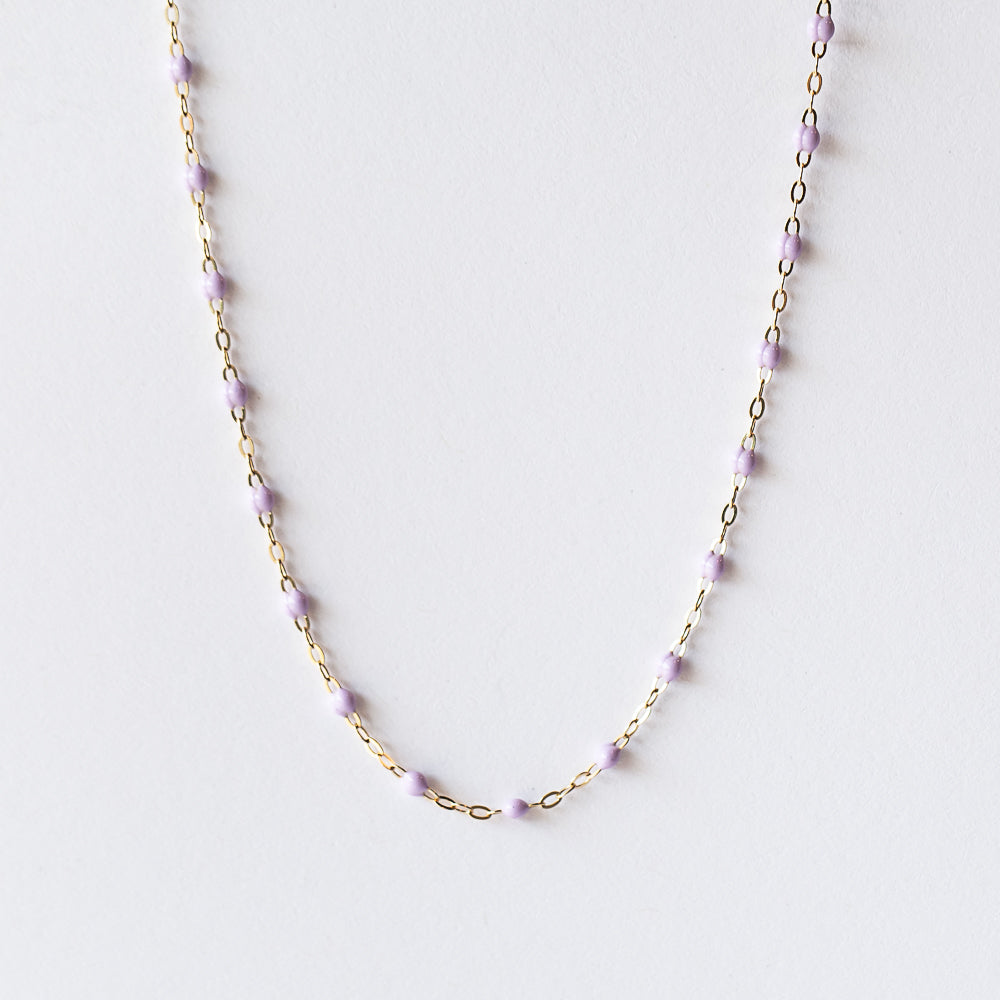 Classic Gigi Necklace, Lilac