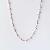 Classic Gigi Necklace, Lilac