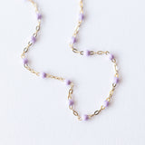 Classic Gigi Necklace, Lilac