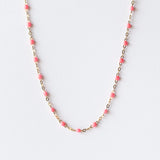 Classic Gigi Necklace, Pink
