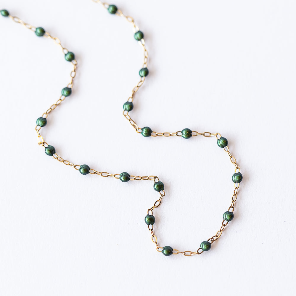 Classic Gigi Necklace, Scarab
