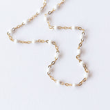 Classic Gigi Necklace, White