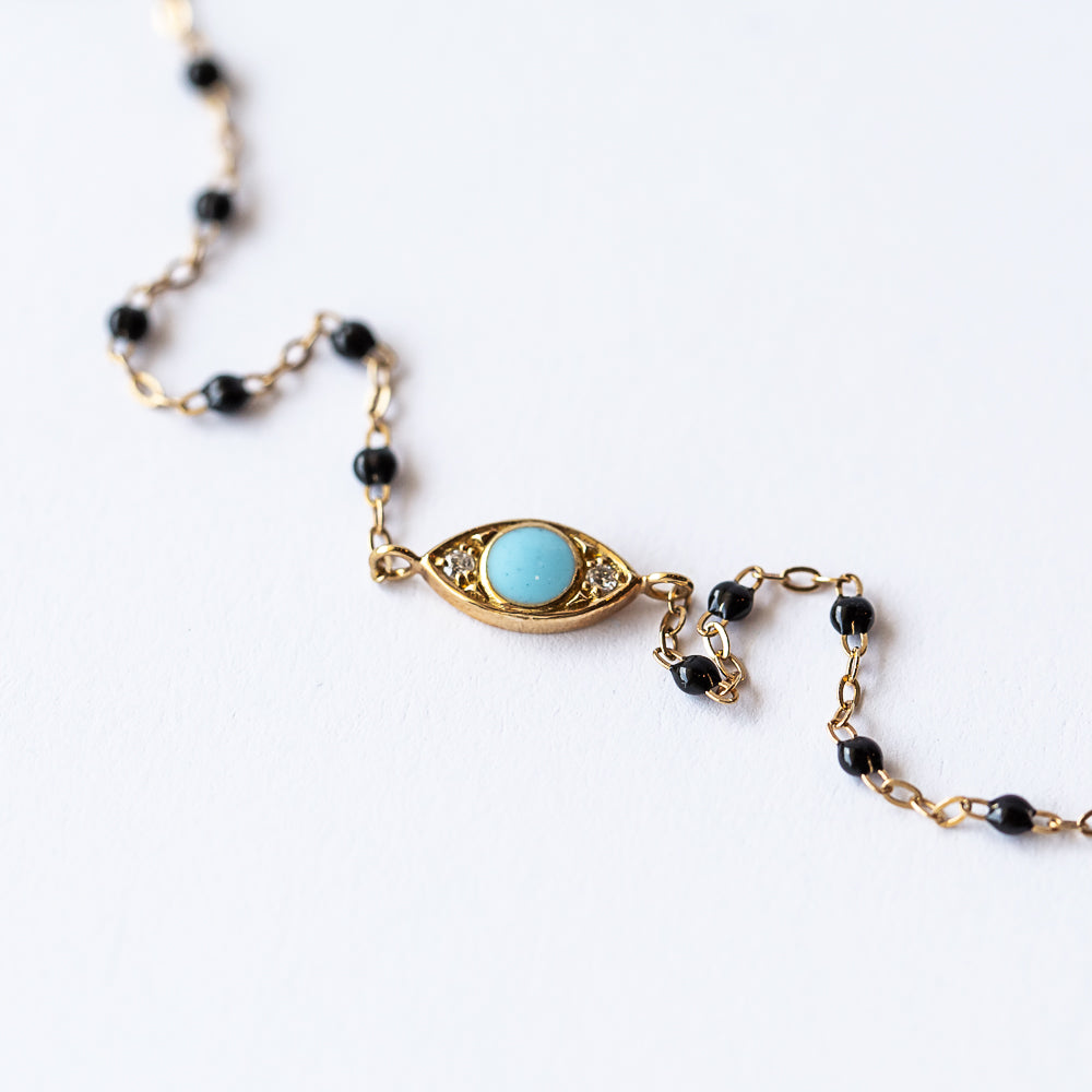 Eye Sparkle Bracelet, Black