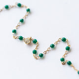 Gigi Supreme One Diamond Bracelet, Emerald