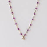 Gigi Supreme One Diamond Necklace, Galaxy