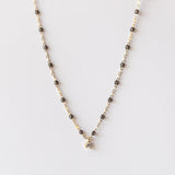 Gigi Supreme One Diamond Necklace, Quartz