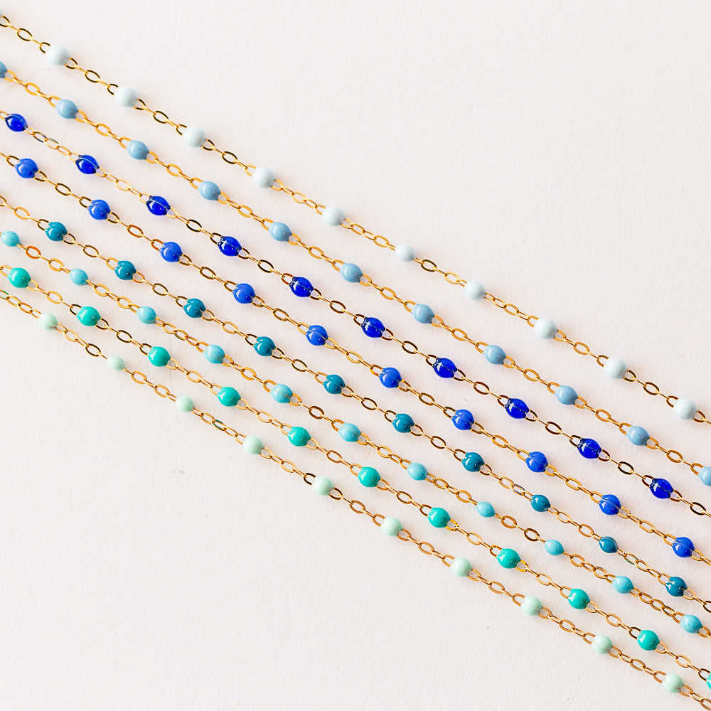 Classic Gigi Necklace, Jeans