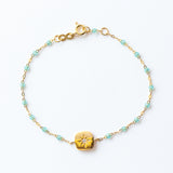 Miss Gigi Diamond Starburst Bracelet, Aqua