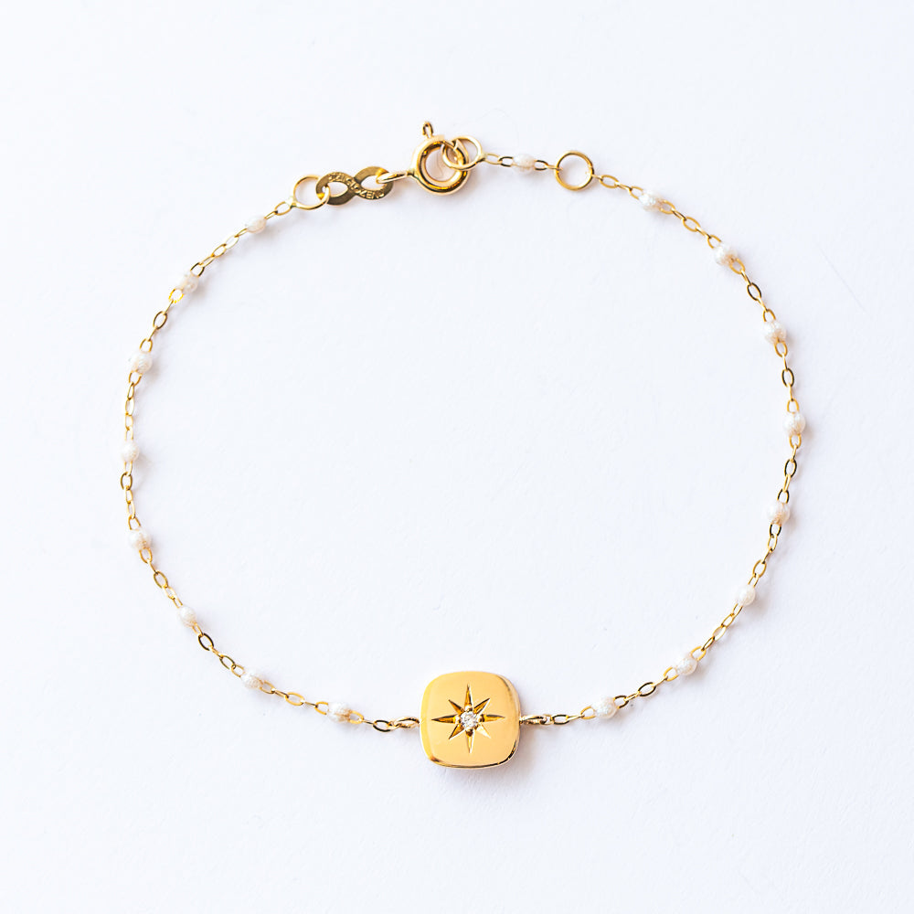 Miss Gigi Diamond Starburst Bracelet, Opal
