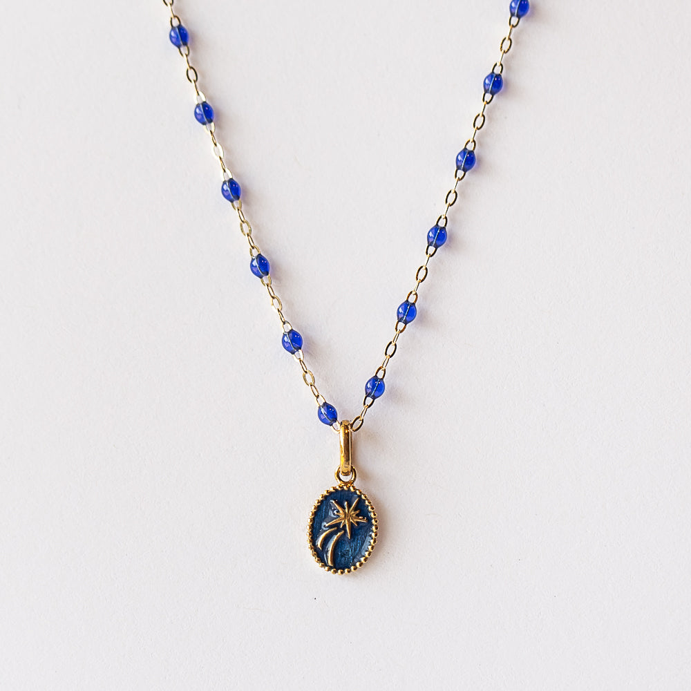 Shooting Star Charm, Lapis