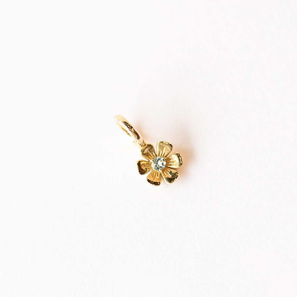 In Bloom Flower Birthstone Charm