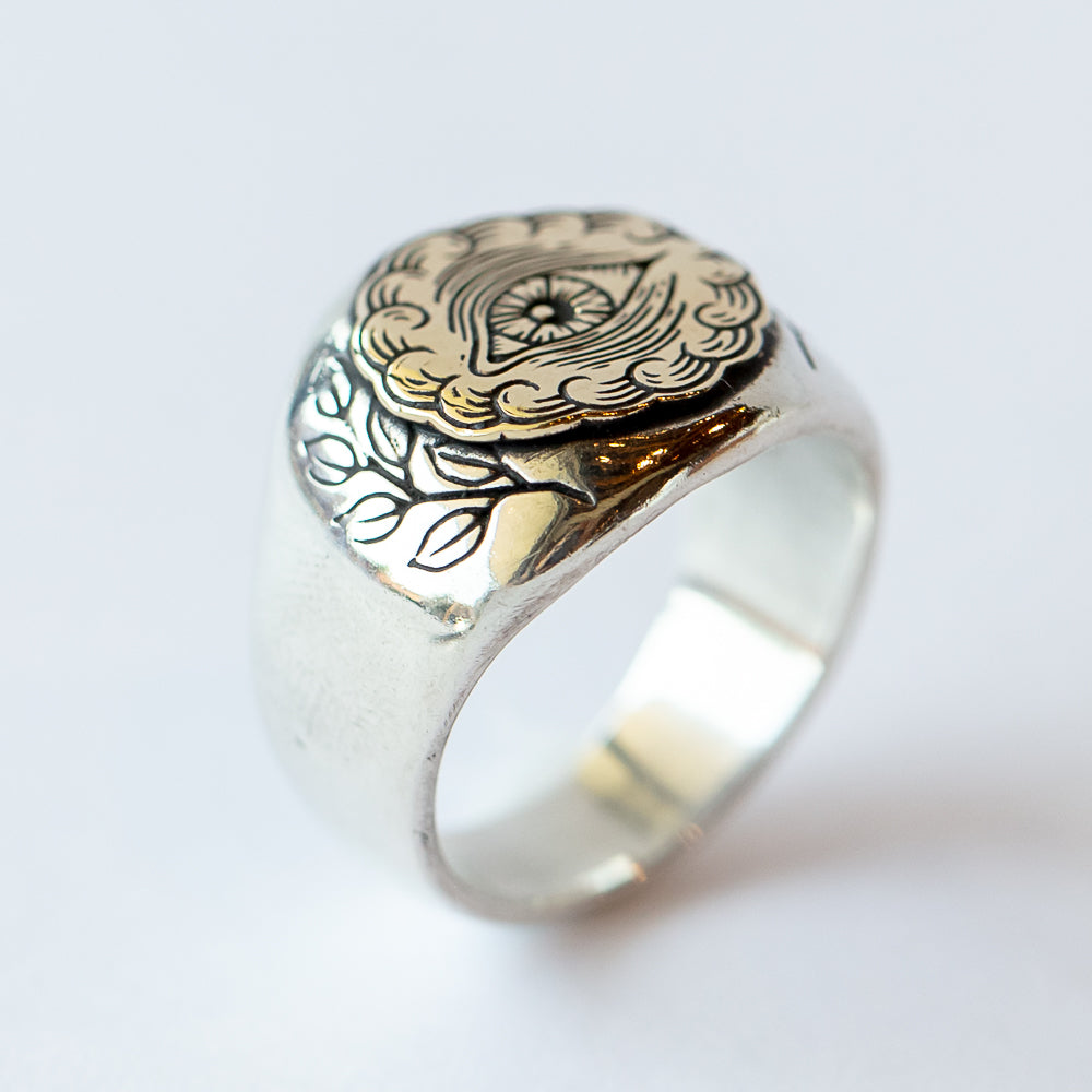 All Seeing Eye Signet Ring