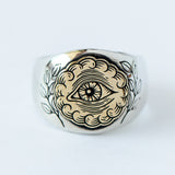 All Seeing Eye Signet Ring