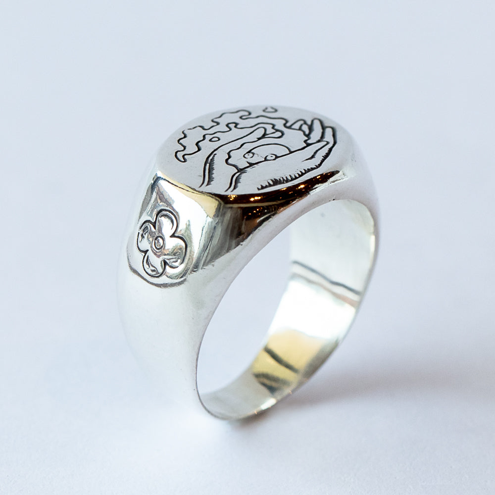 Heavy Burden Signet Ring