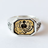 Kraken Intaglio Signet Ring