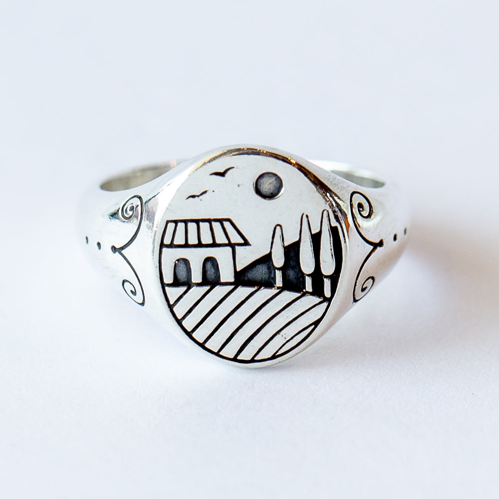 Toscana Signet Ring