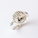 Weeping Willow Signet Ring